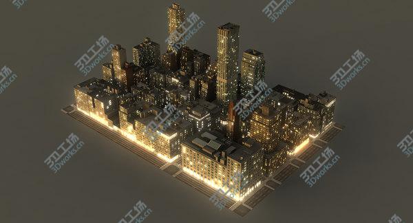 images/goods_img/20210312/Manhattan District 01 Night Low Poly/3.jpg